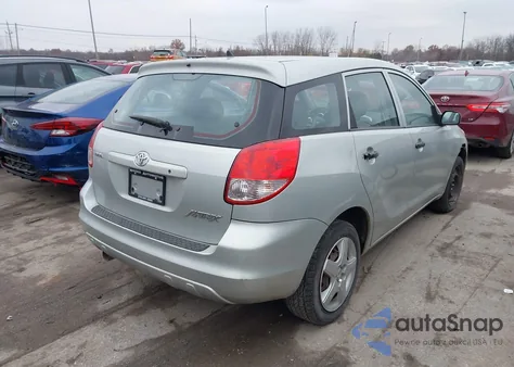 2003 Toyota Matrix Standard из США, поврежденный, VIN 2T1KR32E93C079042